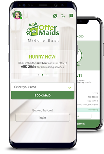 Hourly maids in Dubai