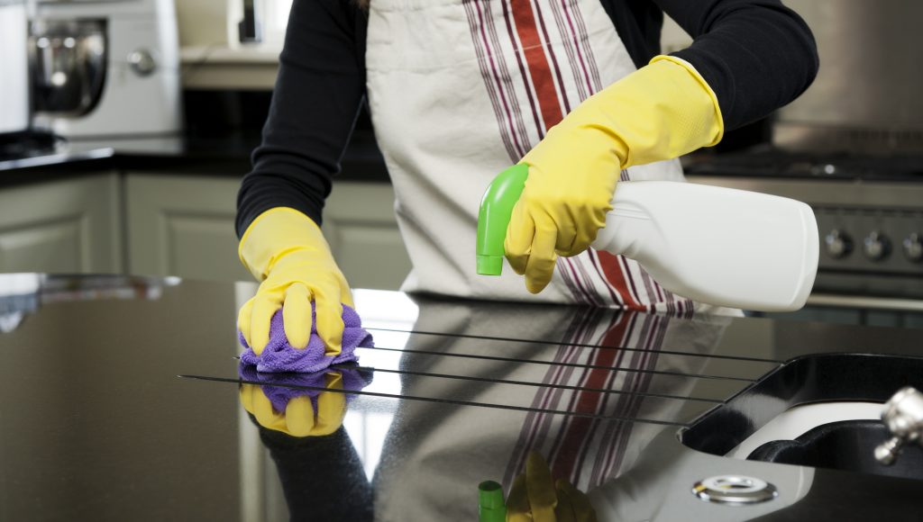 kitchen cleaning