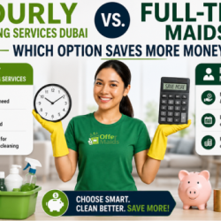 Hourly cleaning services Dubai
